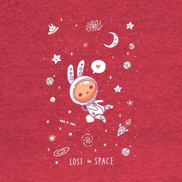 Bunny in Space by Freeminds